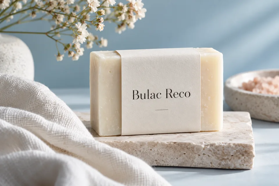 Cloud Cleansing Bar collection concept in soft natural light